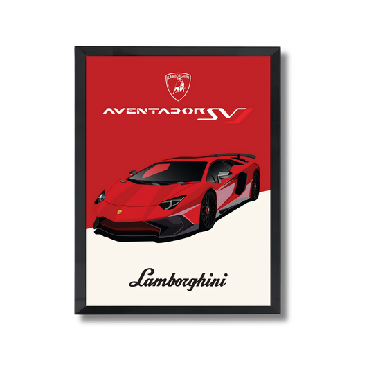 Lamborghini Aventador SVJ Poster #64