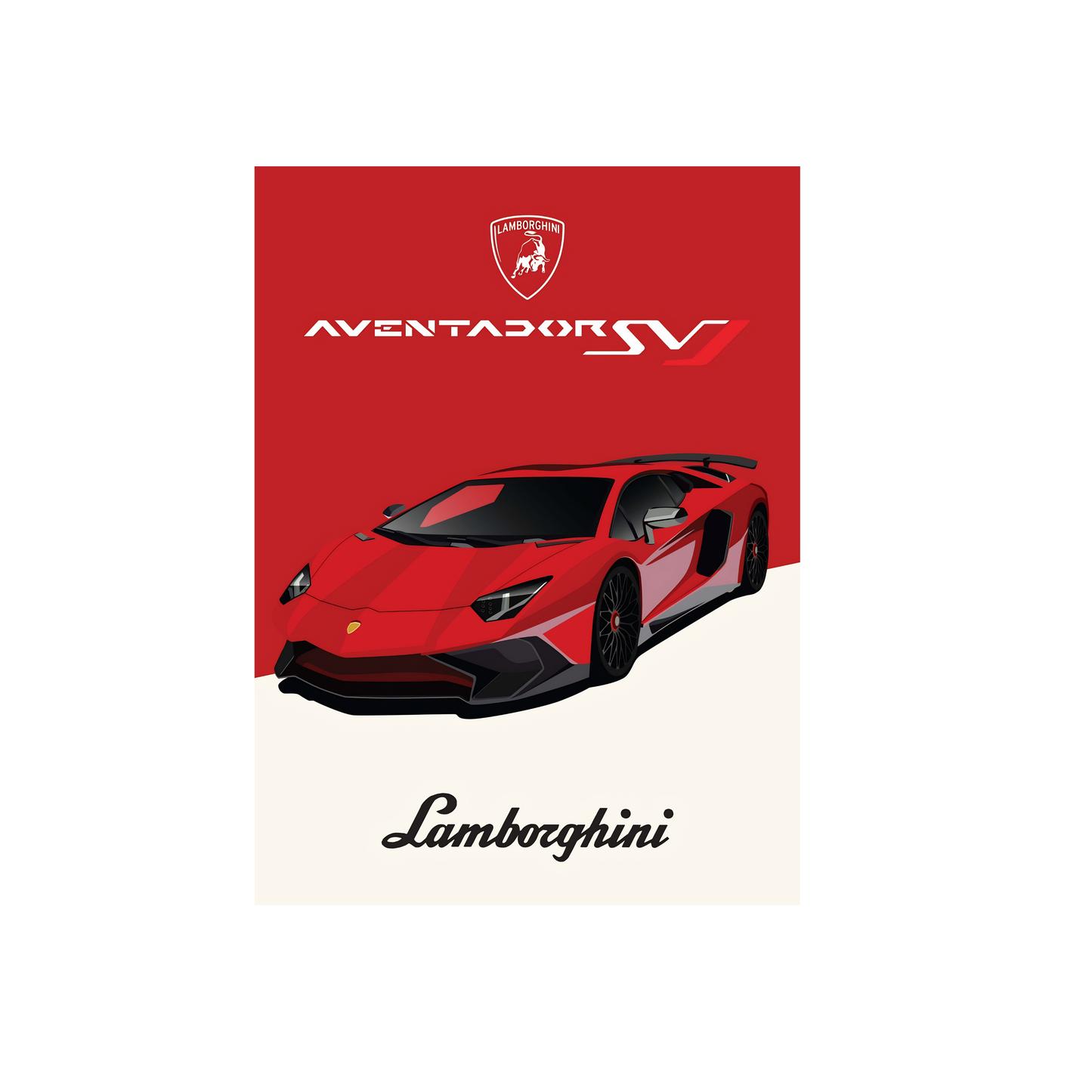 Lamborghini Aventador SVJ Poster #64