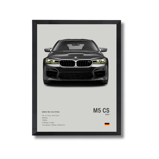 Black BMW M5 poster #69