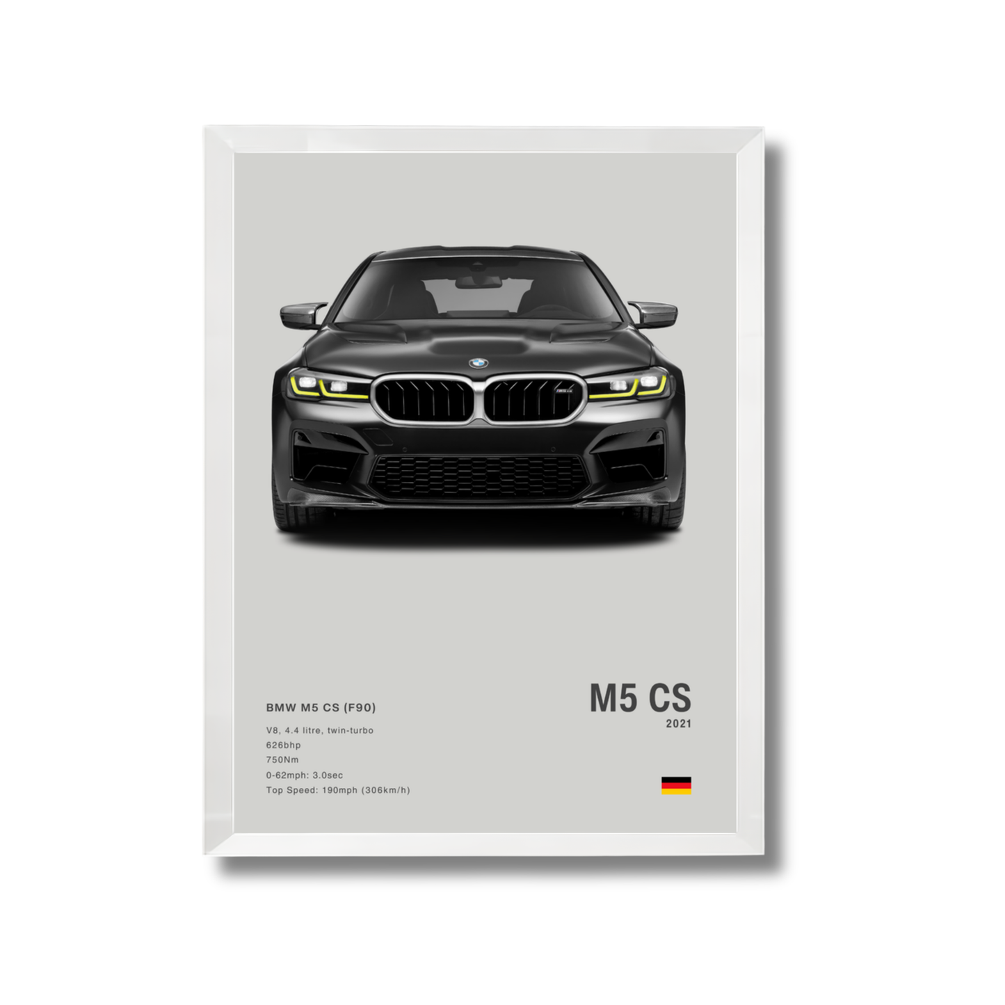 Black BMW M5 poster #69