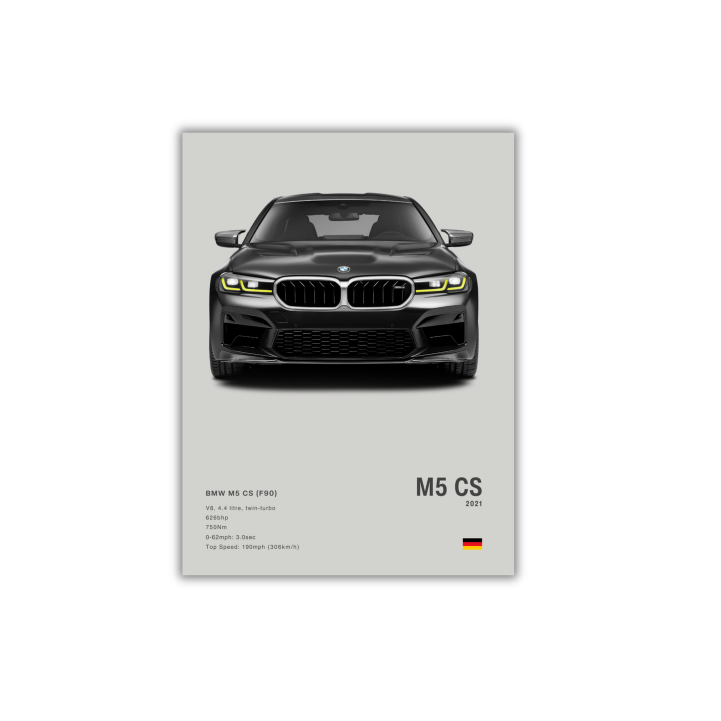 Black BMW M5 poster #69