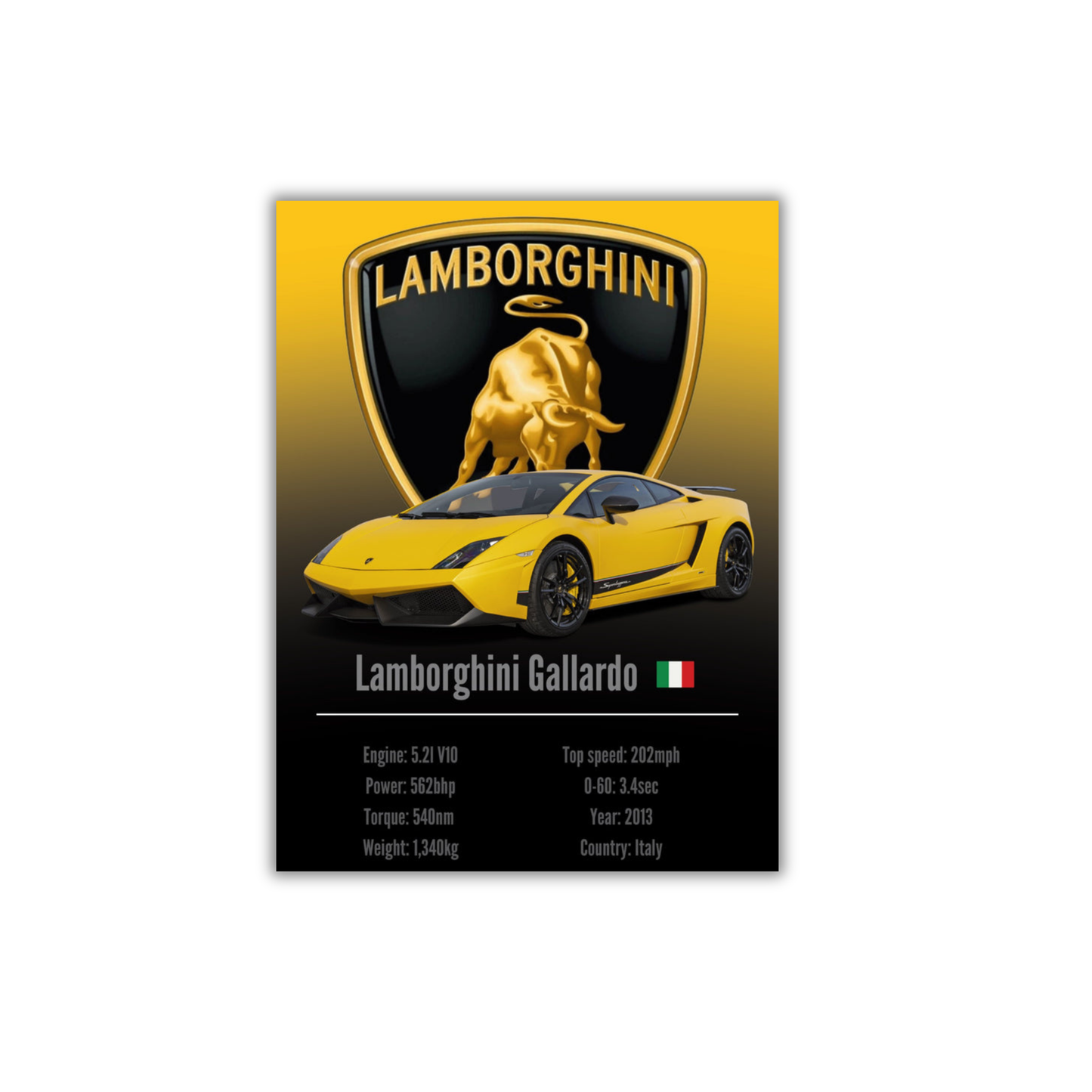 Lamborghini Gallardo poster #70