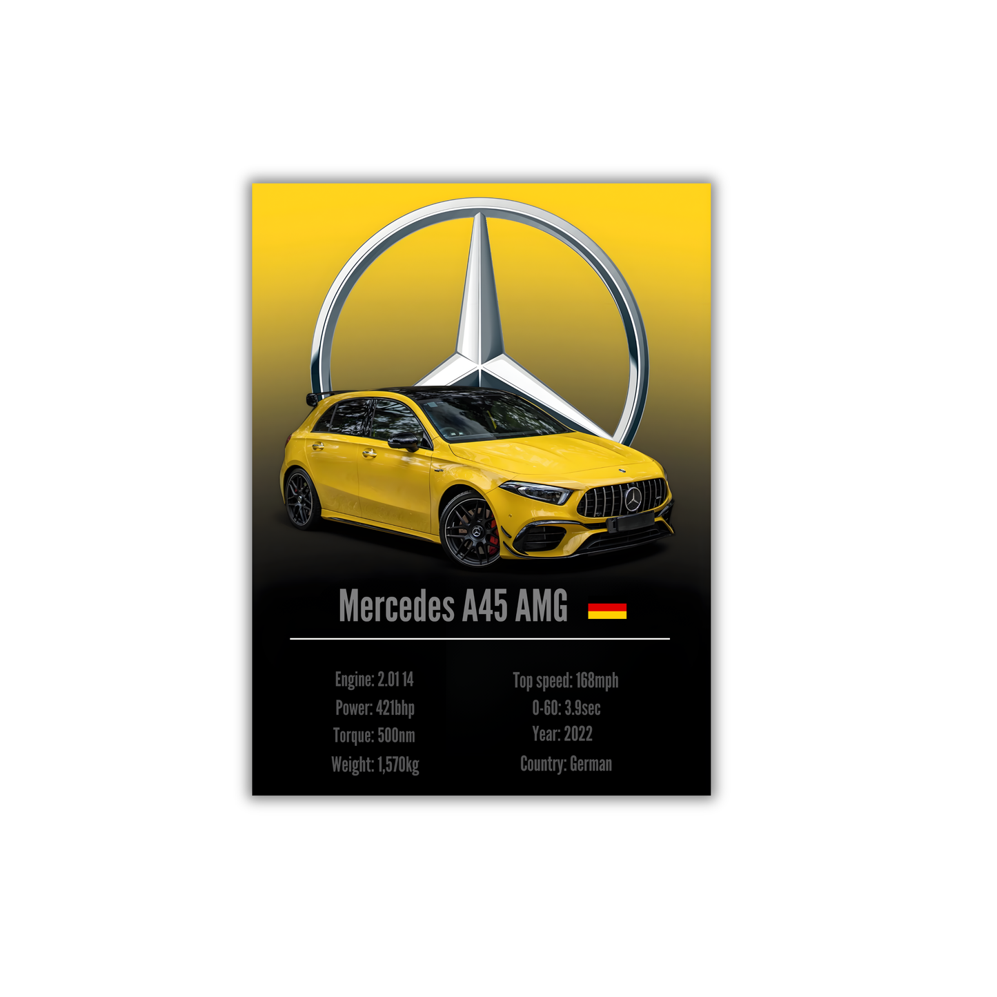 Mercedes A45 AMG poster #71