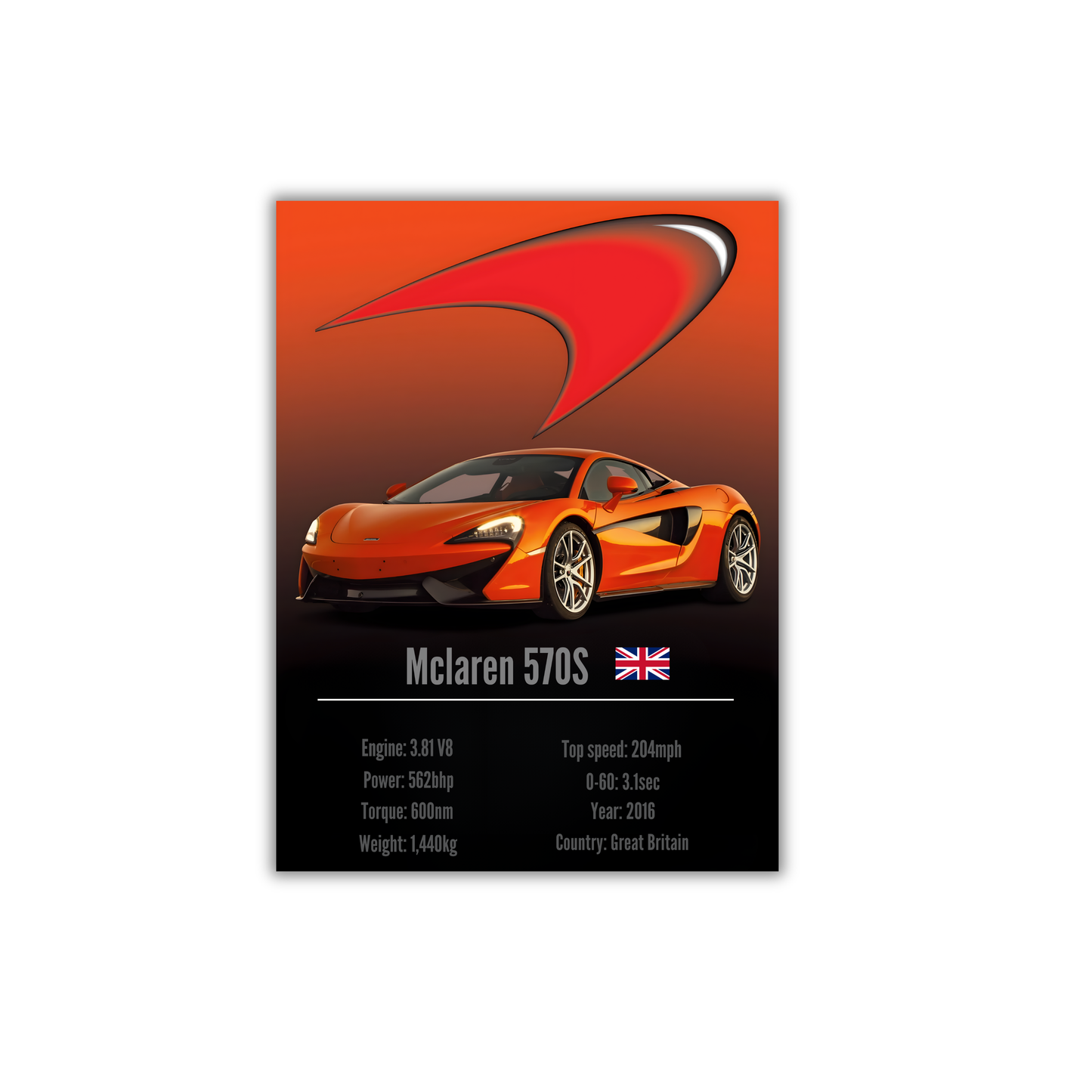 Mclaren 570S poster #72