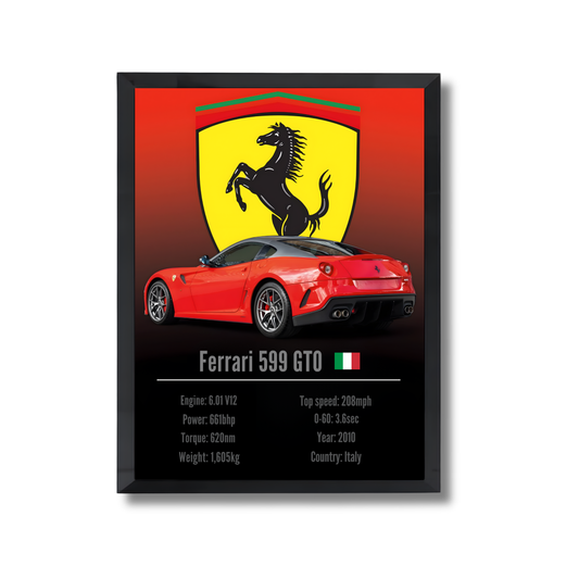 Ferrari 599 GTO poster #74