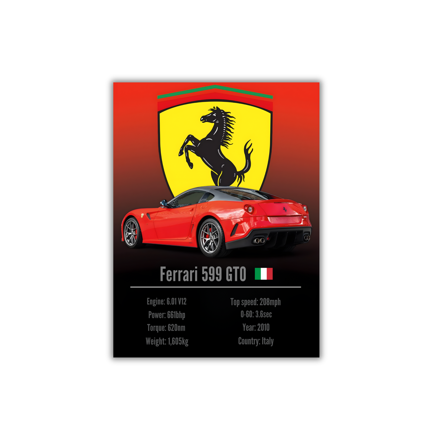 Ferrari 599 GTO poster #74