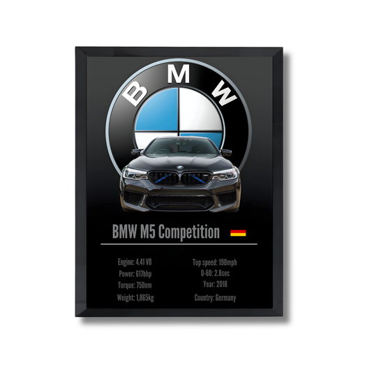 BMW M5 Competition poster #76