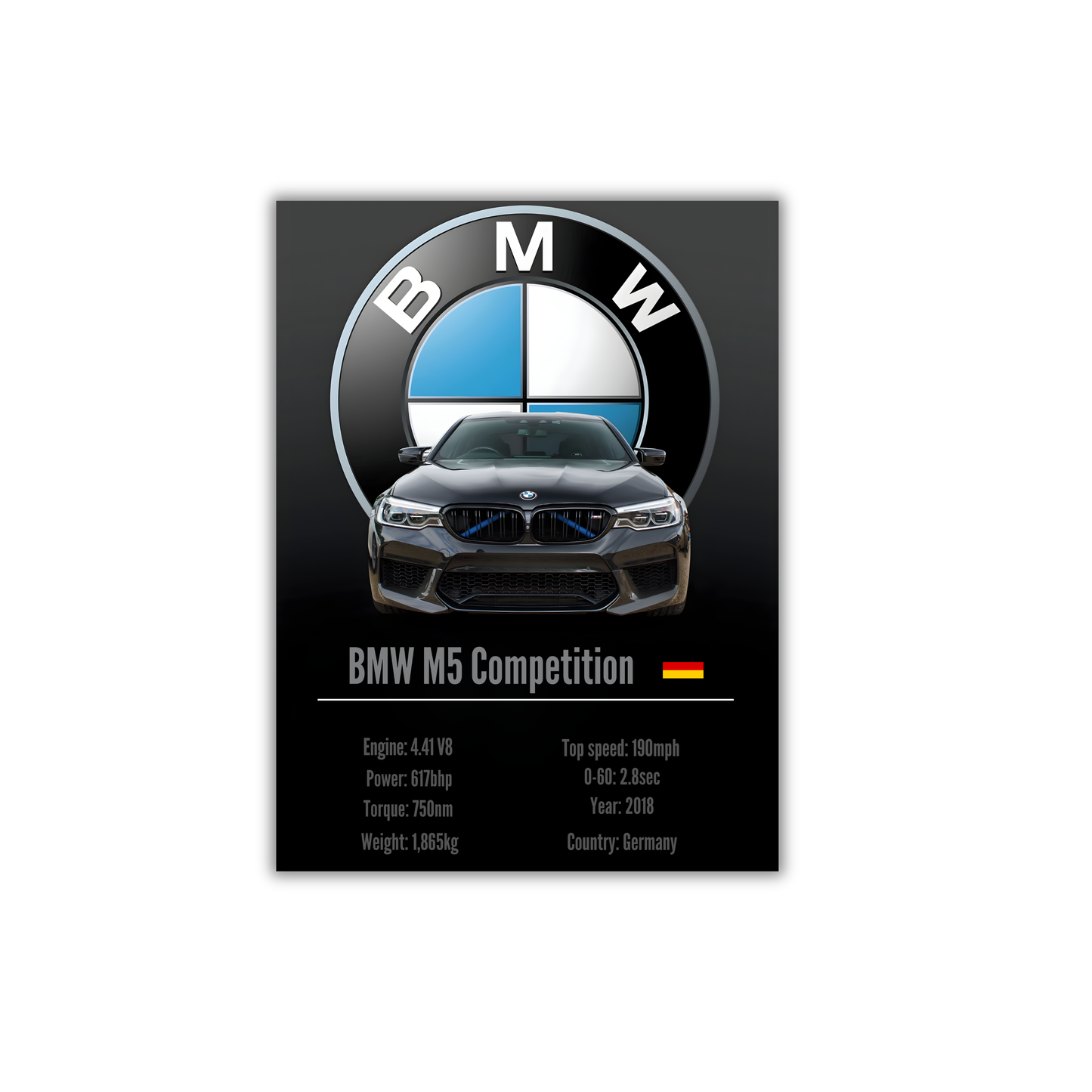 BMW M5 Competition poster #76