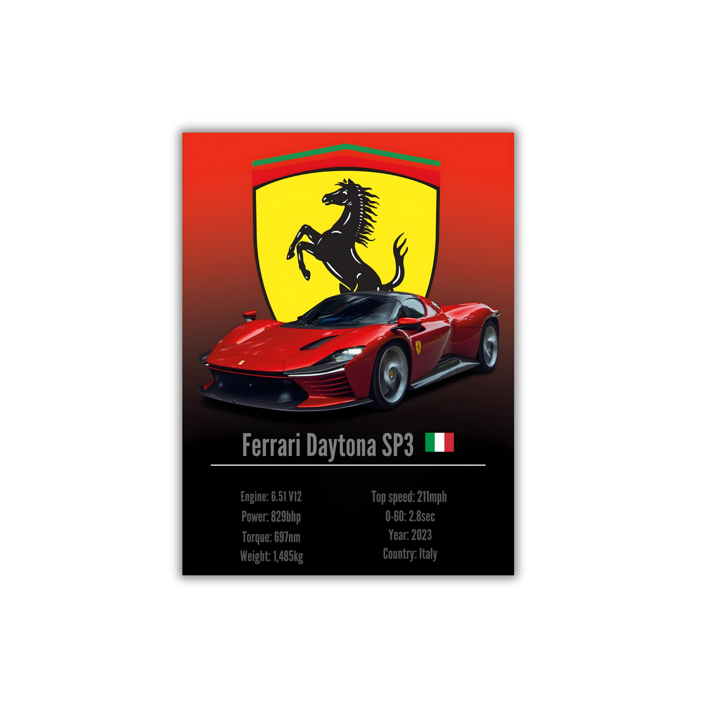 Ferrari Daytona SP3 poster #77