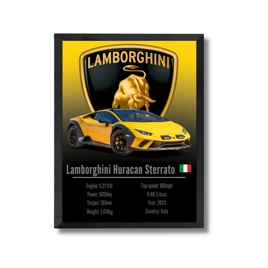 Lamborghini Huracan Sterrato poster #80