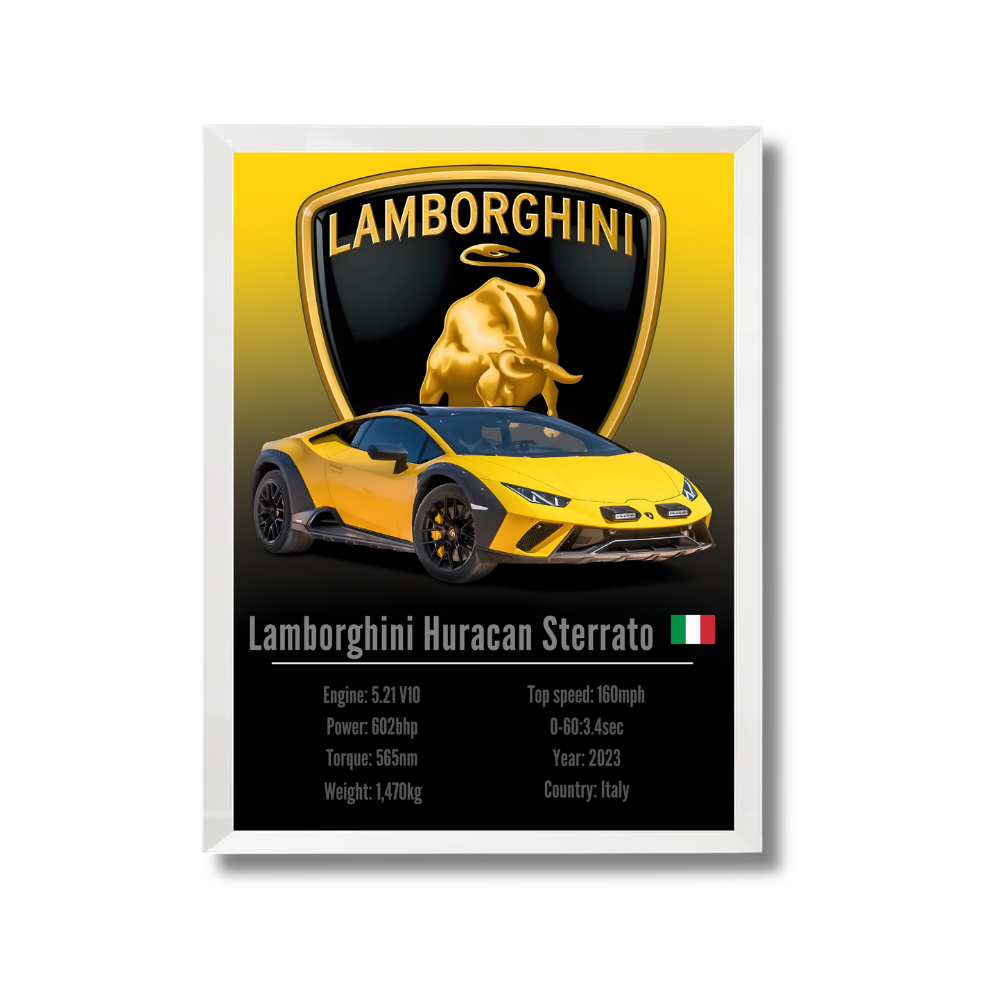 Lamborghini Huracan Sterrato poster #80