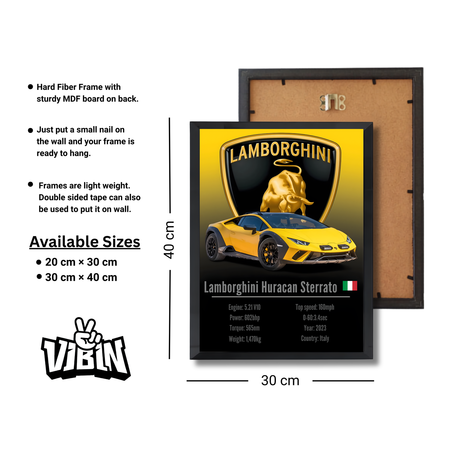 Lamborghini Huracan Sterrato poster #80