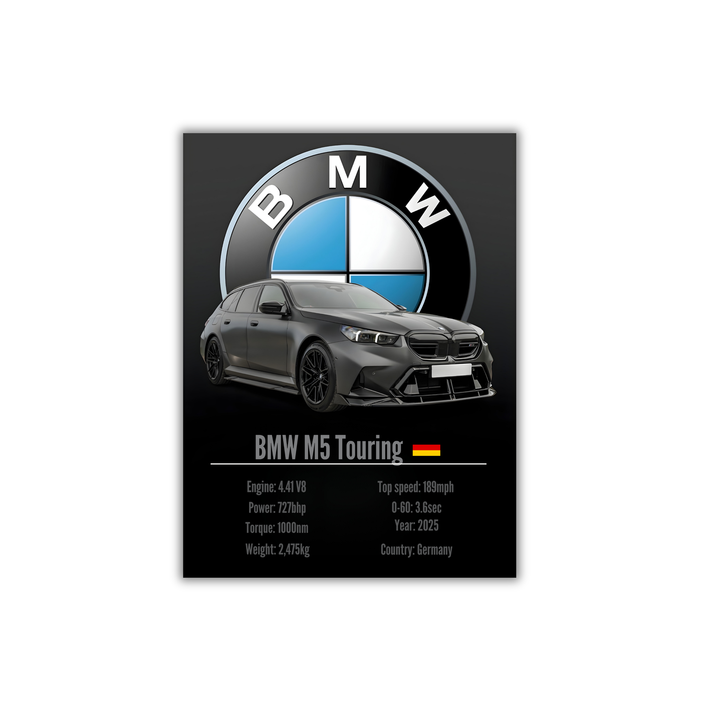 BMW M5 Touring poster #81