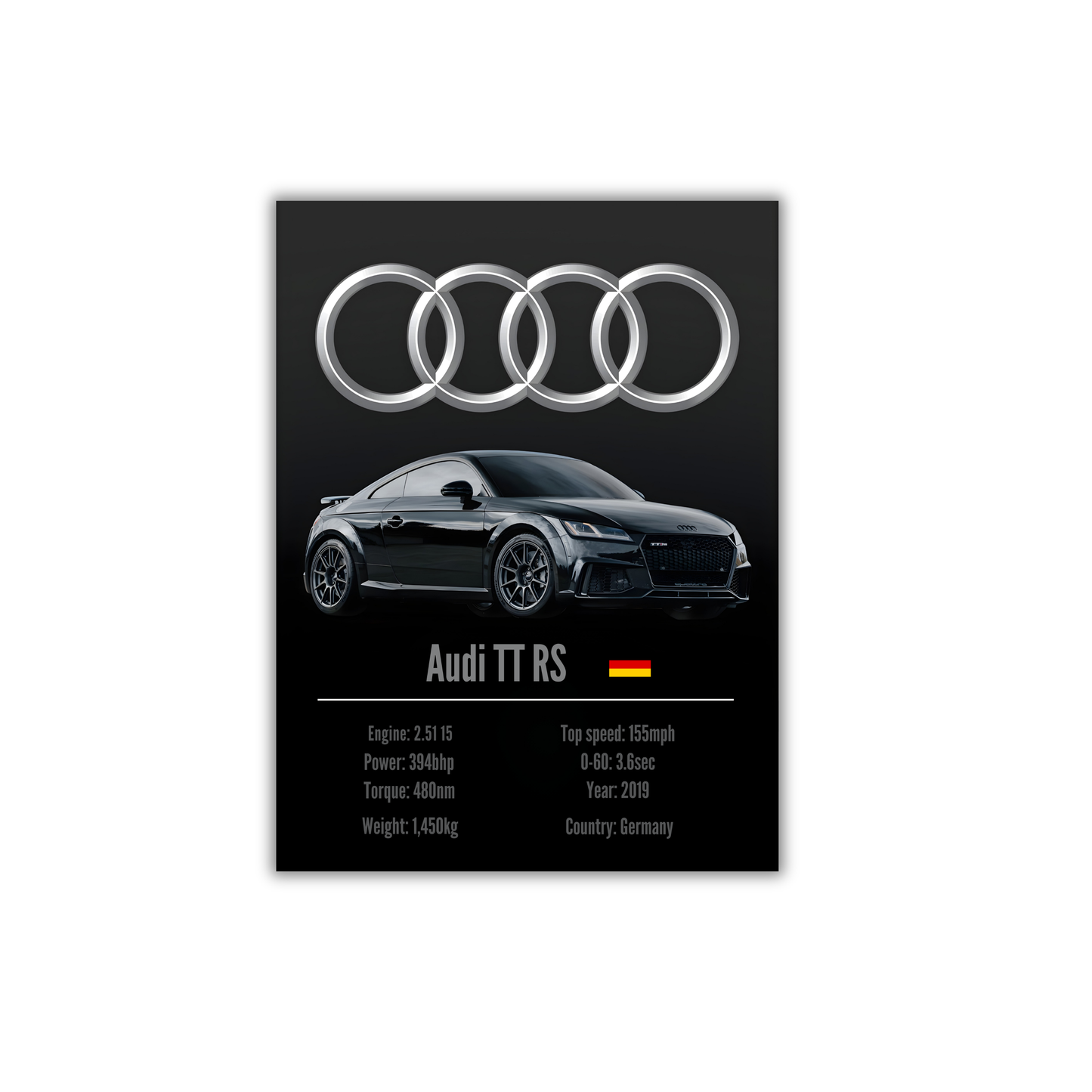 Audi TT RS poster #82