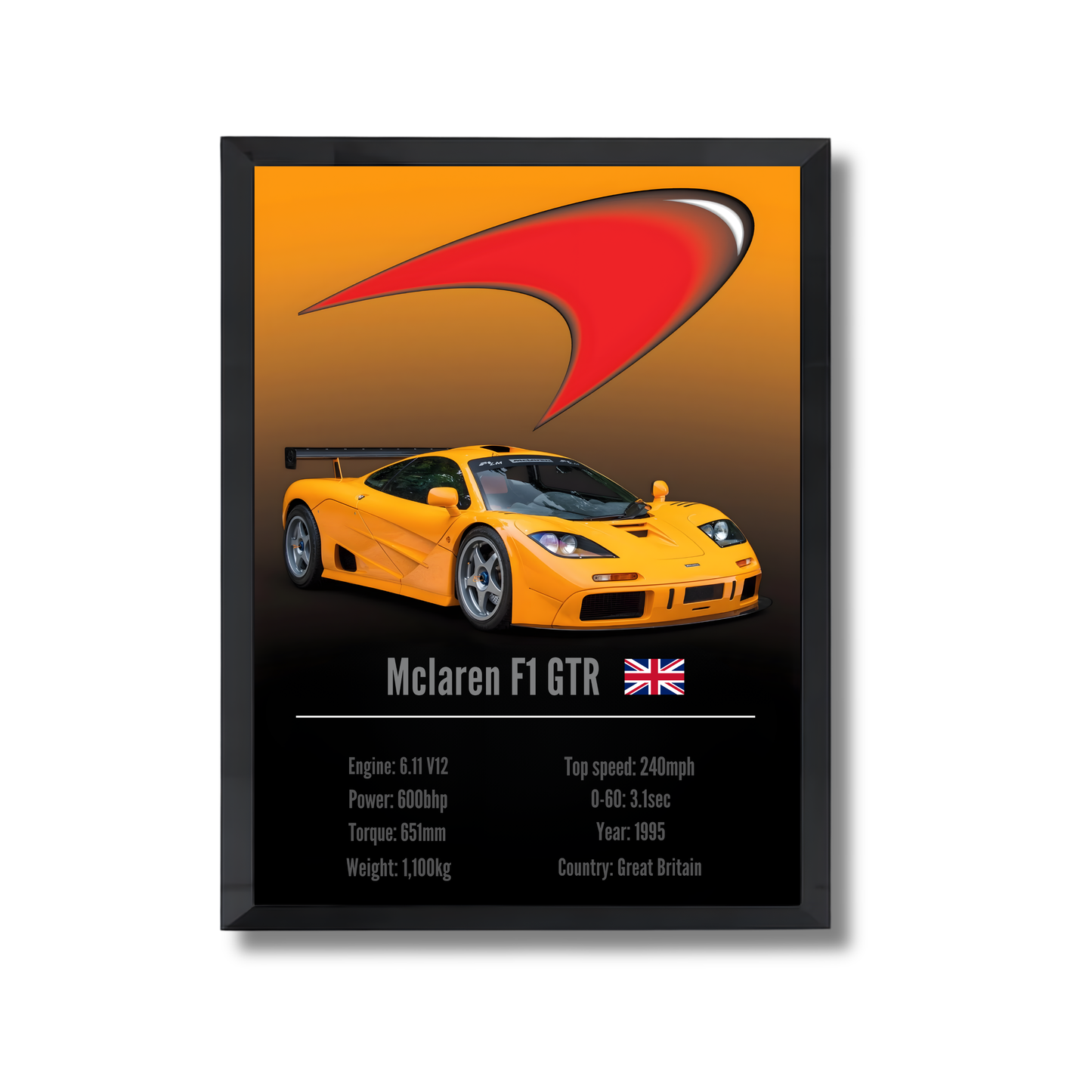 MCLAREN F1 GTR Poster #88