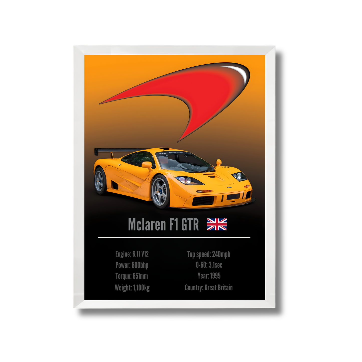 MCLAREN F1 GTR Poster #88