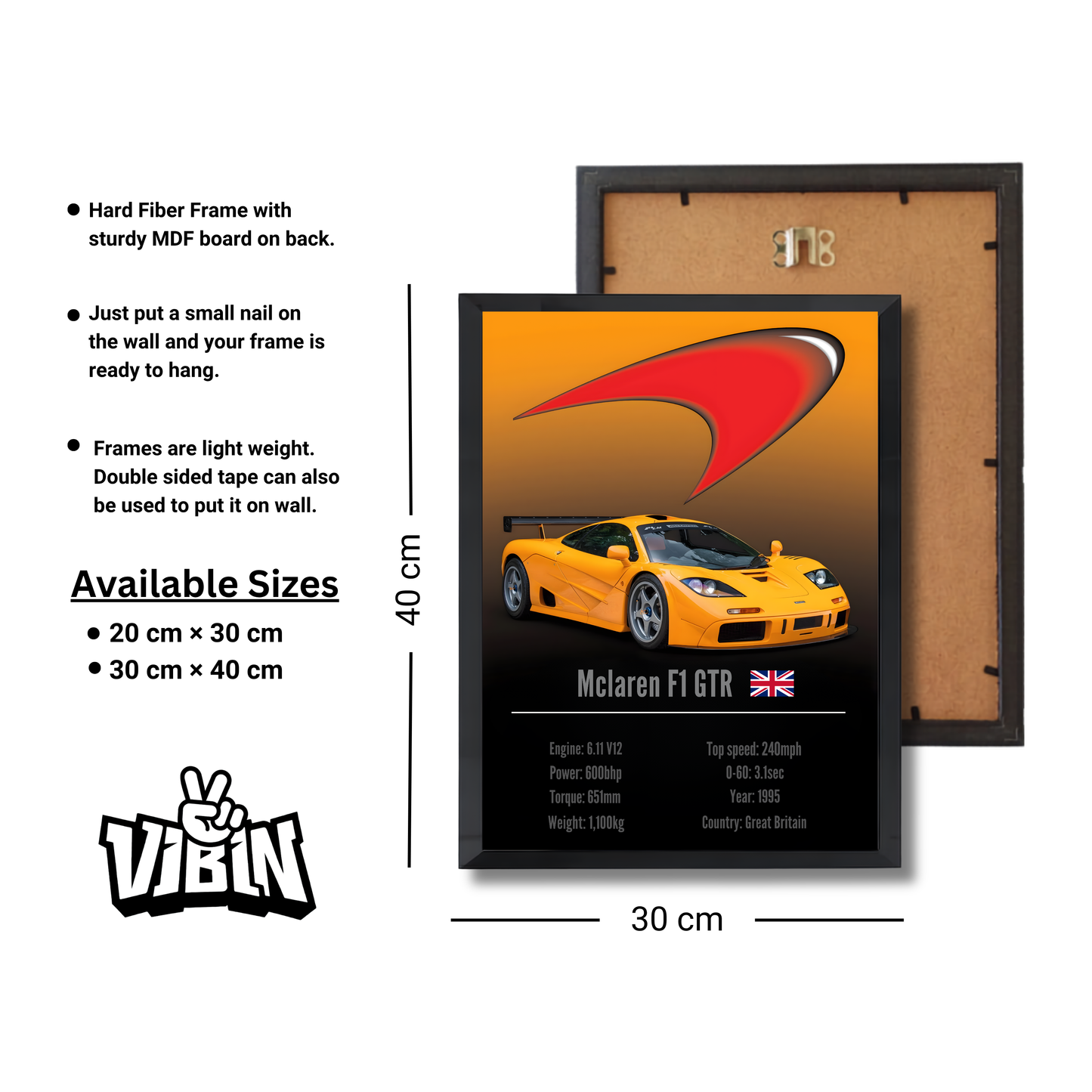 MCLAREN F1 GTR Poster #88