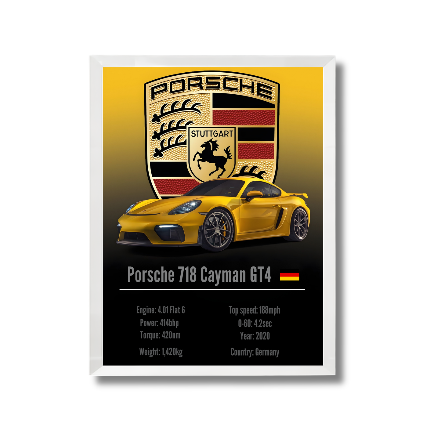 Porsche 718 Cayman GT4 Poster #89