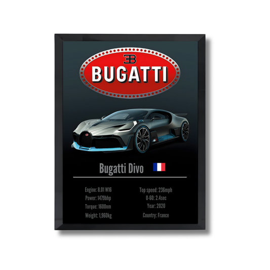 Bugatti Divo Poster #90