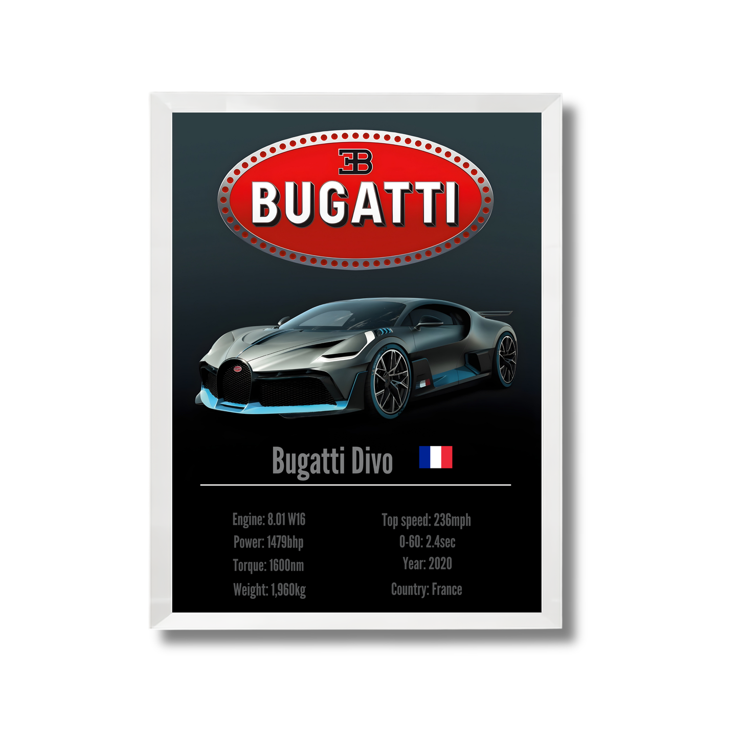 Bugatti Divo Poster #90