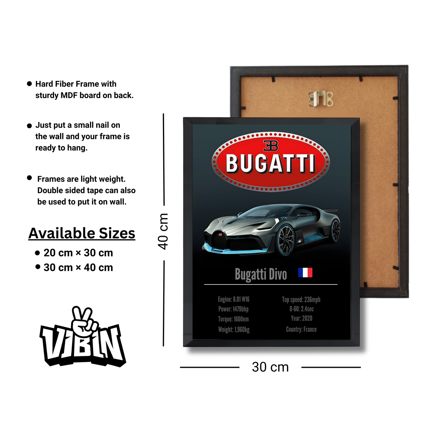 Bugatti Divo Poster #90