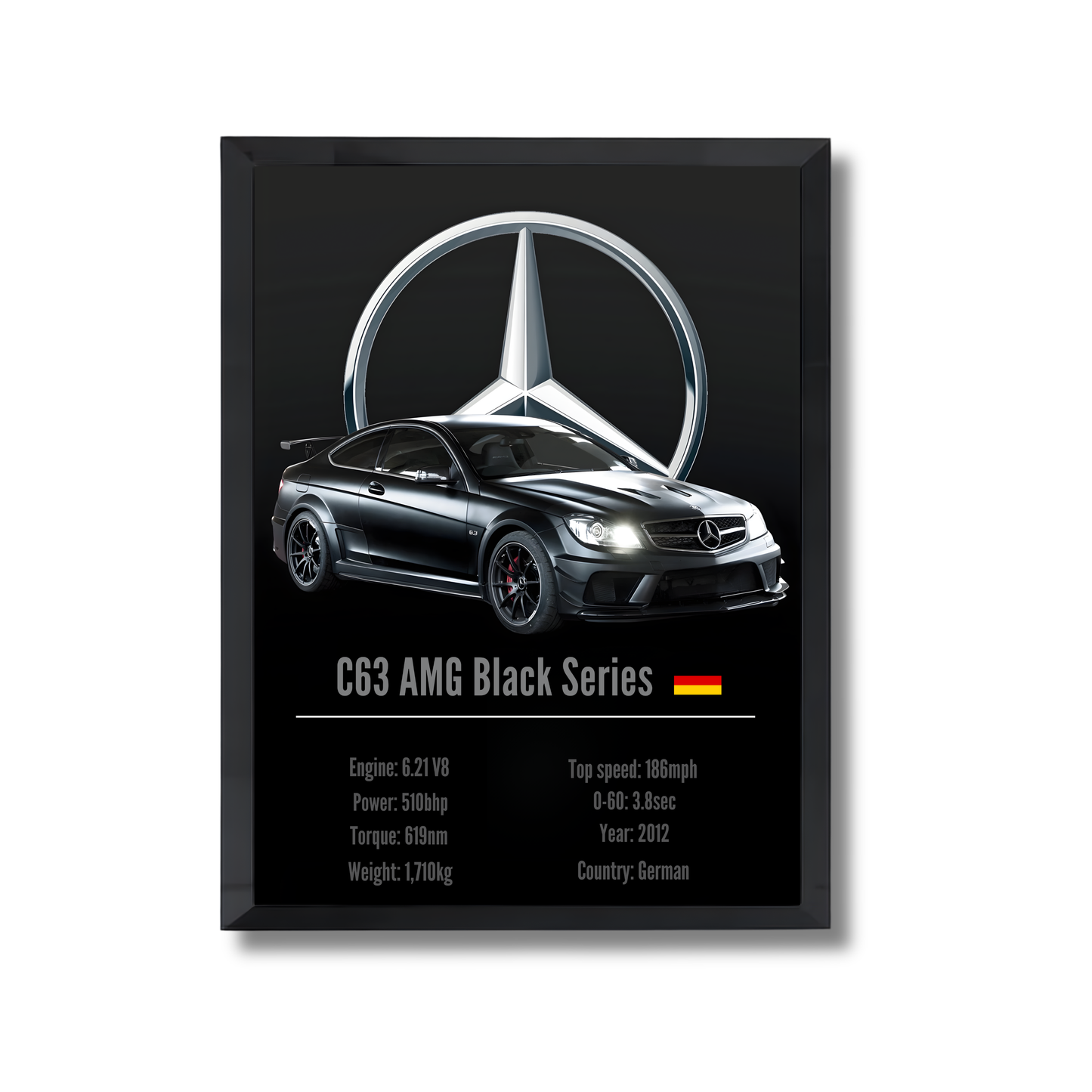 C63 AMG Black Series Poster #92