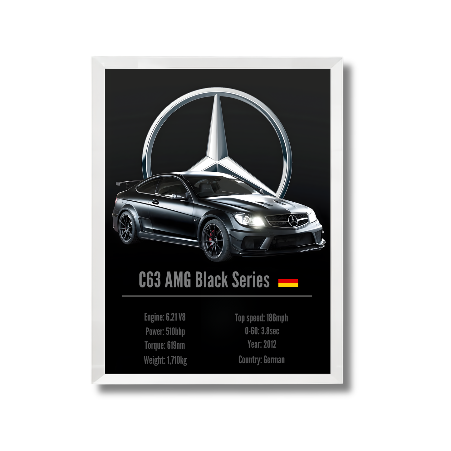 C63 AMG Black Series Poster #92