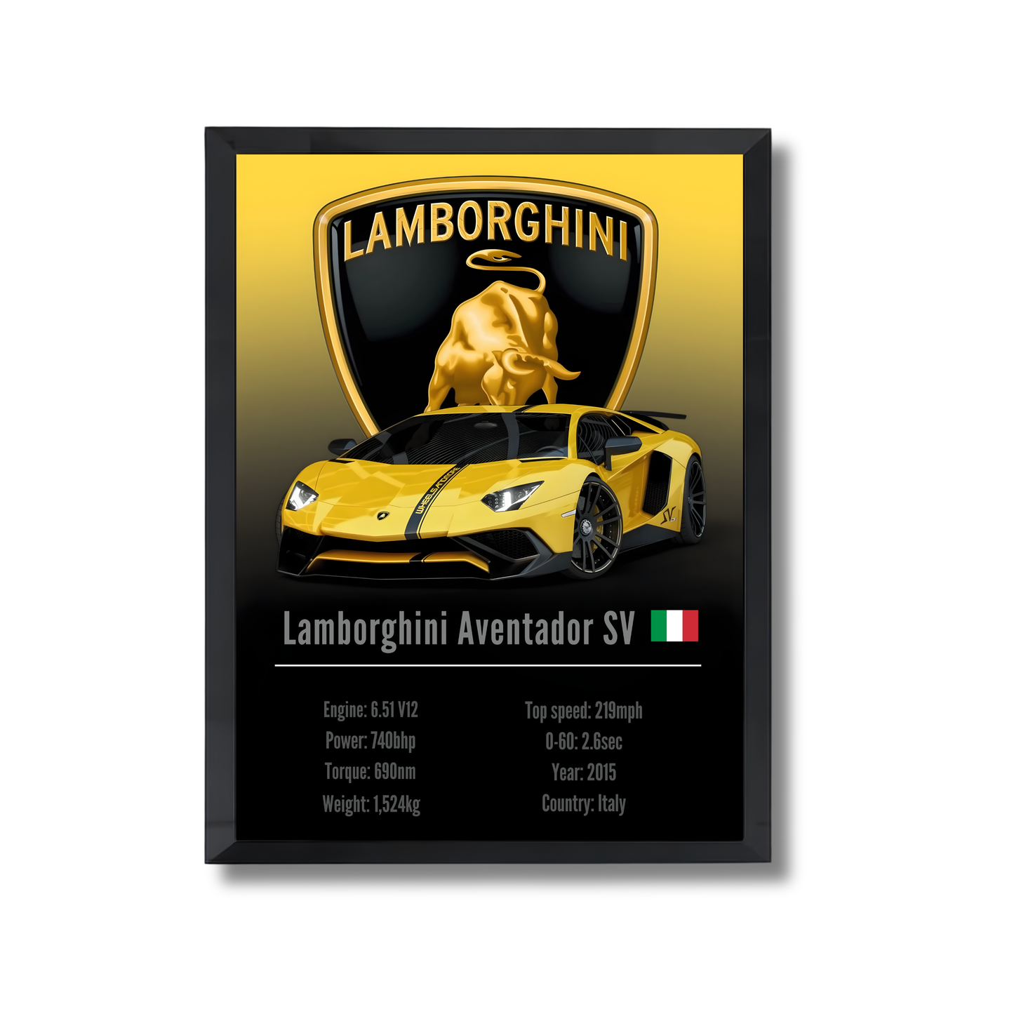 Lamborghini Aventador SV Poster #94