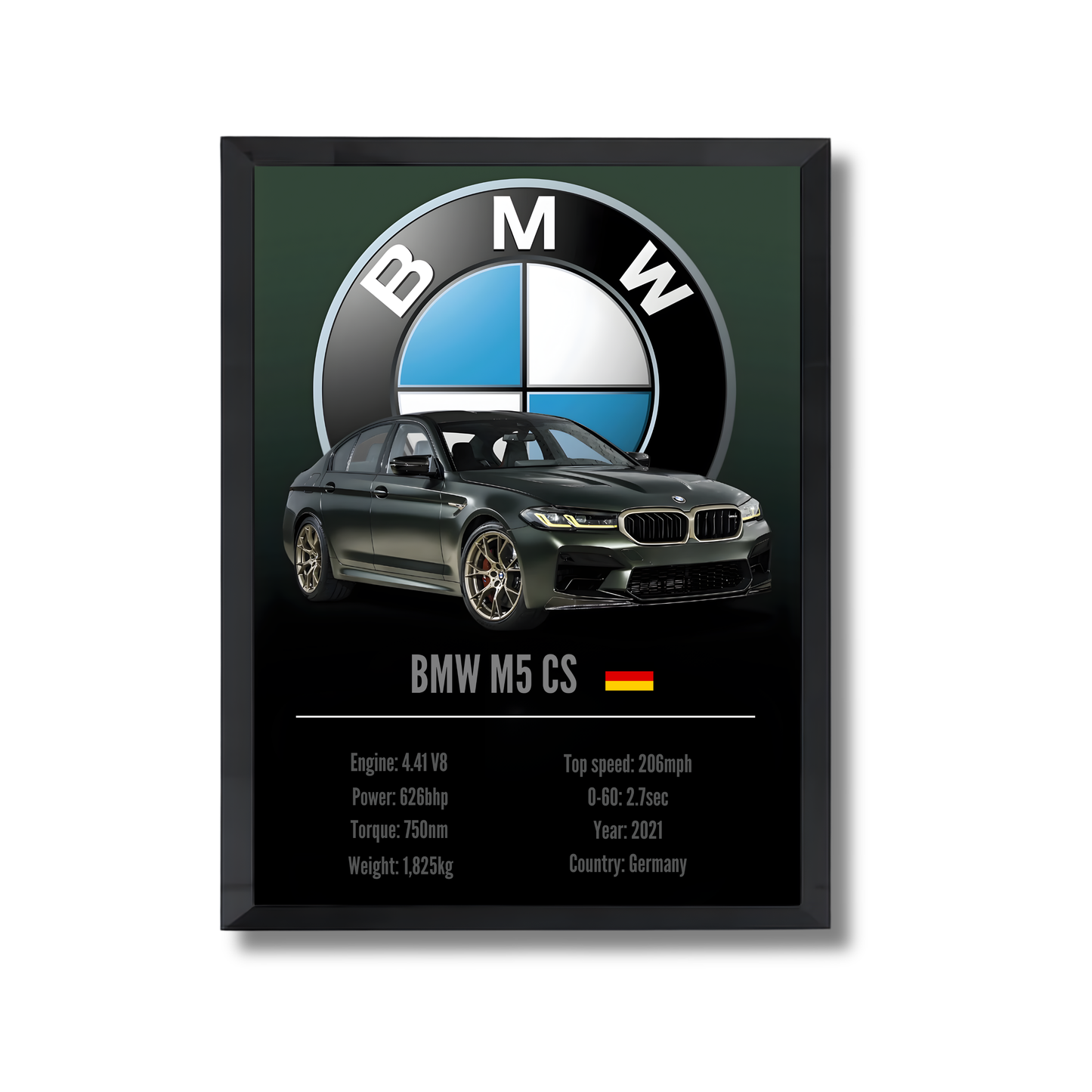 BMW M5 CS Poster #95