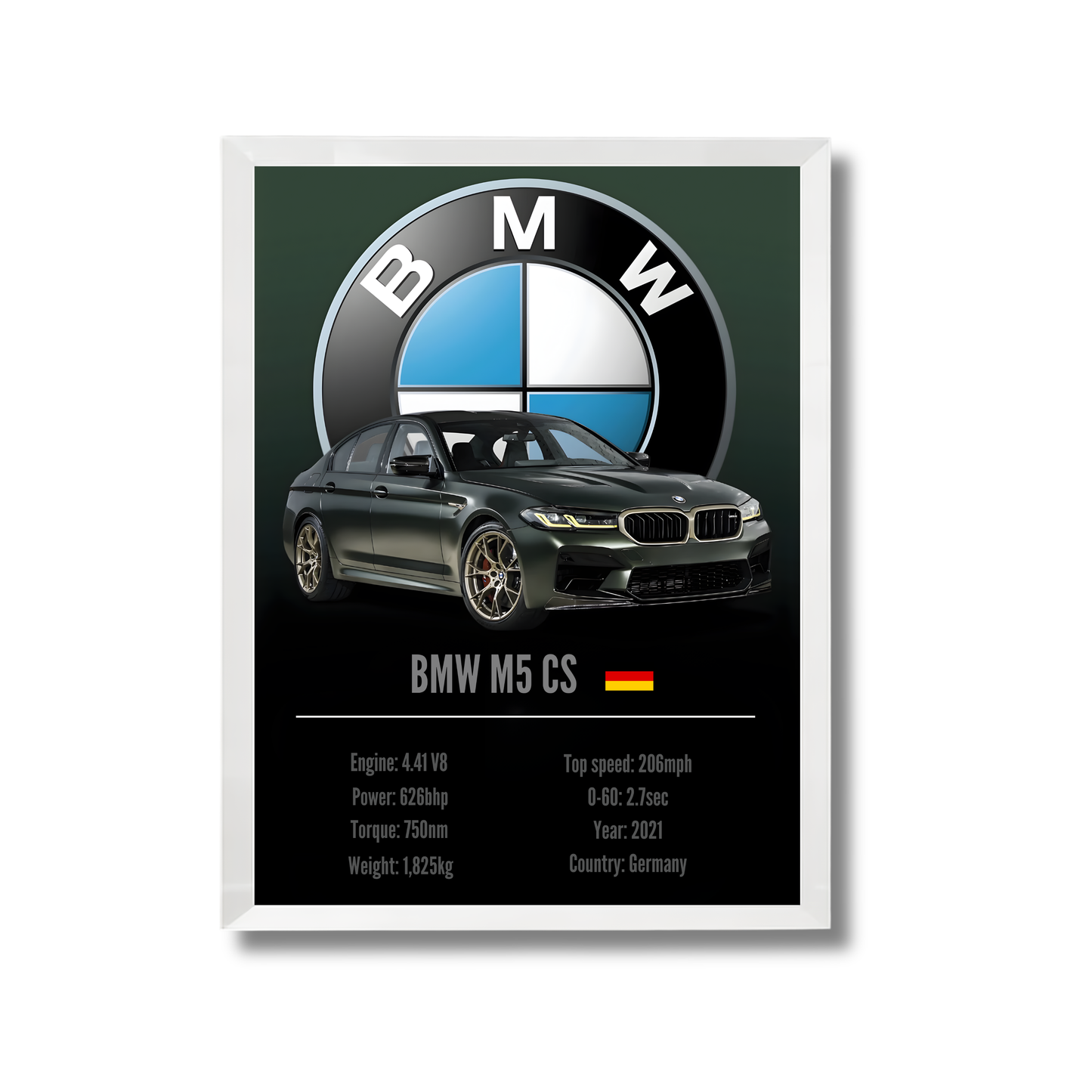 BMW M5 CS Poster #95