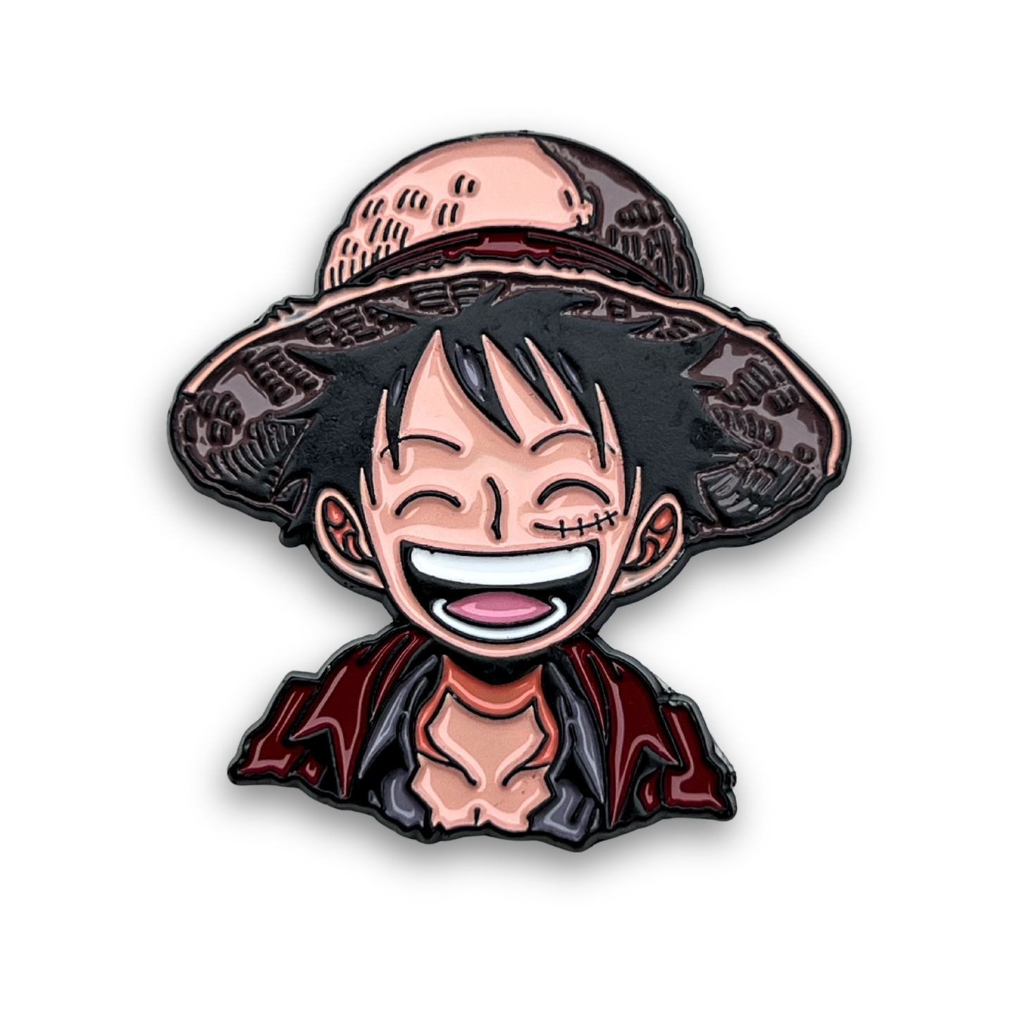 Monkey D. Luffy Metal Phone Sticker With 3M Sticky Backing