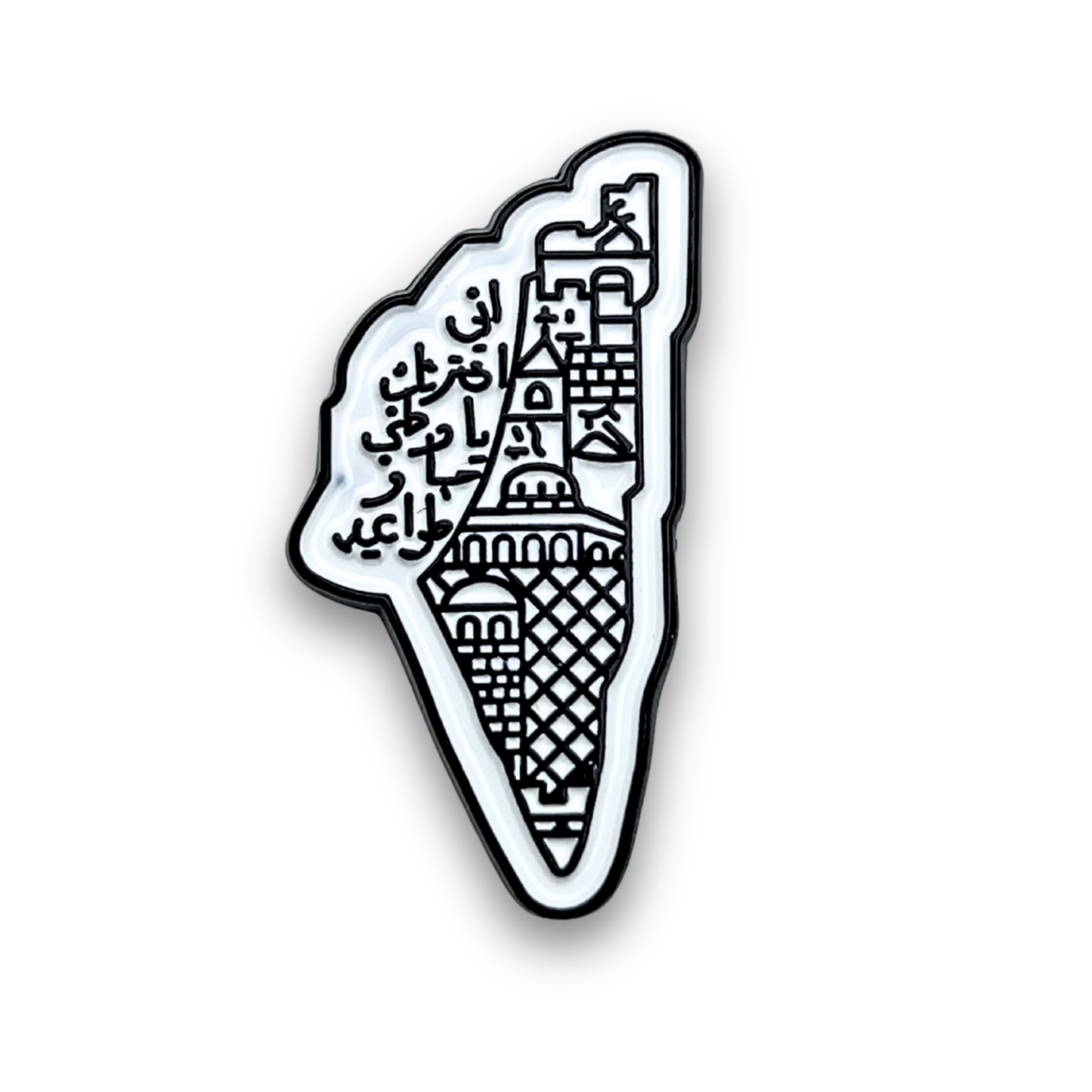 palestine logo Metal Phone Sticker With 3M Sticky Backing