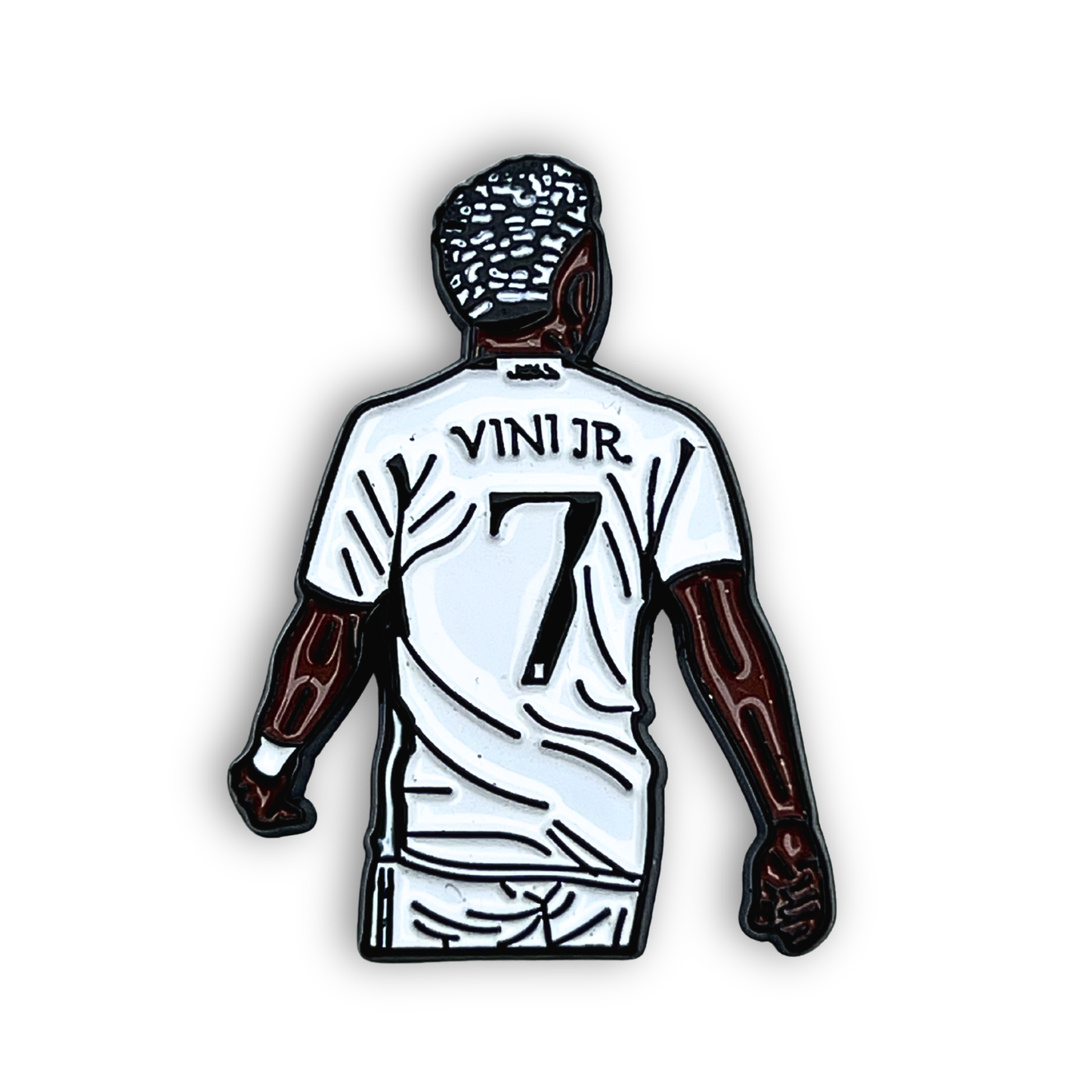 Vinícius Júnior Metal Phone Sticker With 3M Sticky Backing