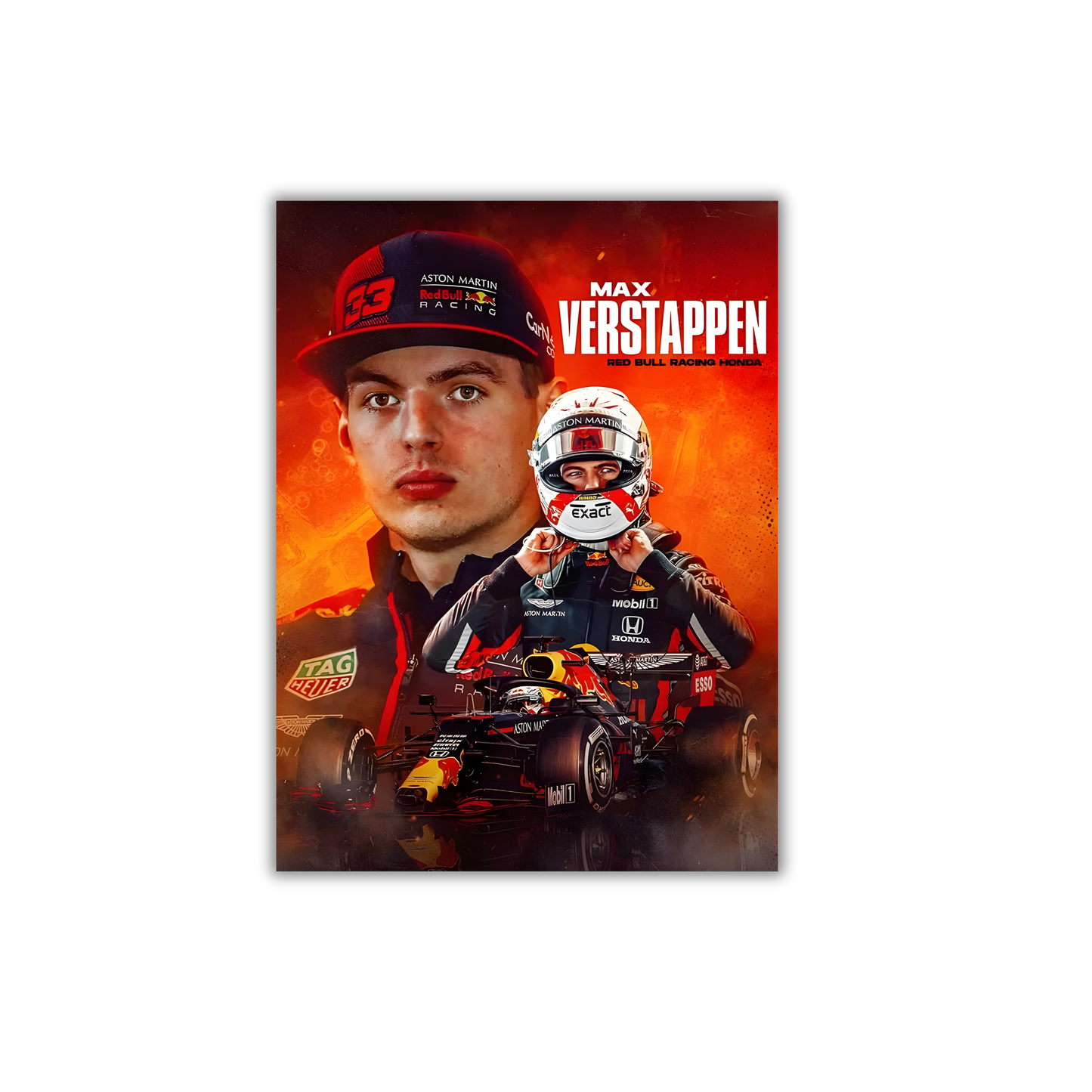 Max Verstappen Formula 1 Poster #702