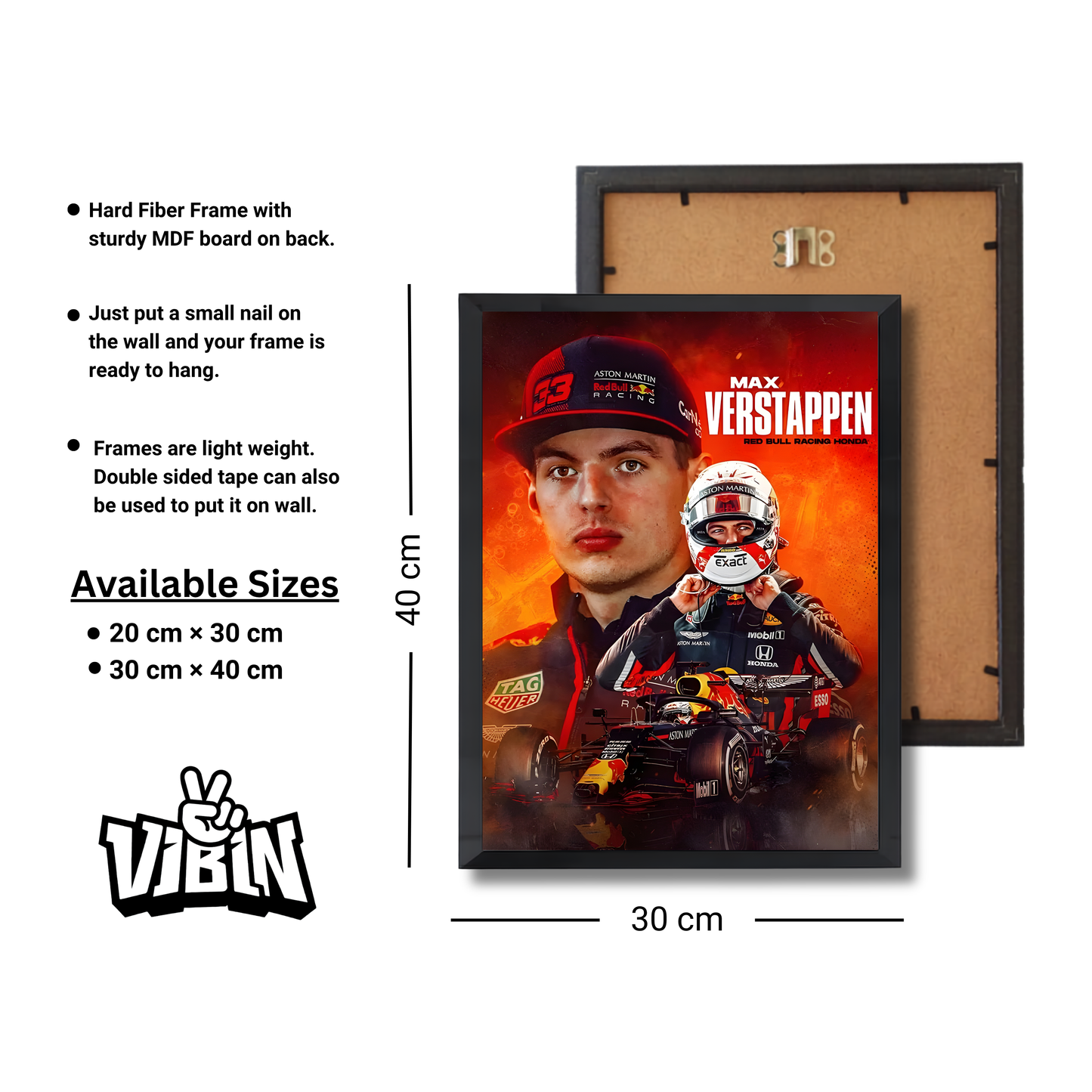 Max Verstappen Formula 1 Poster #702