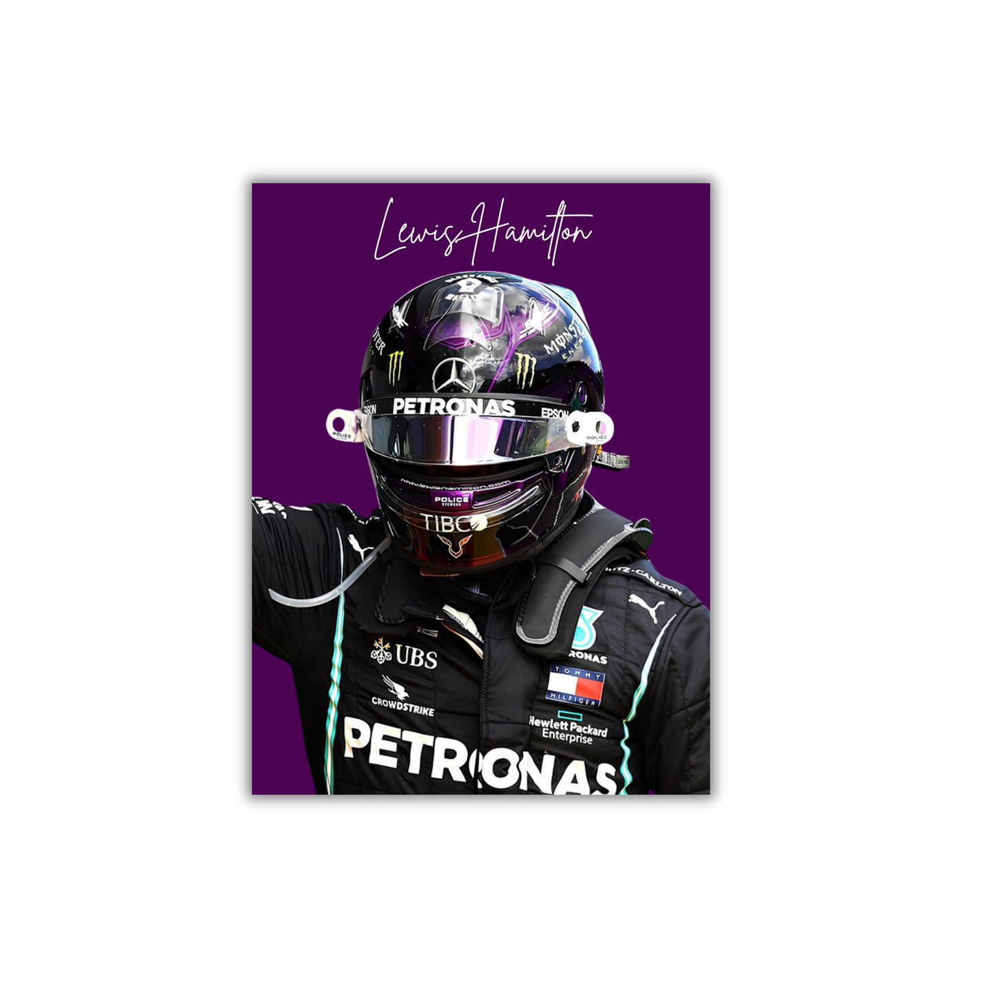 Lewis Hamilton Formula 1 Poster #705