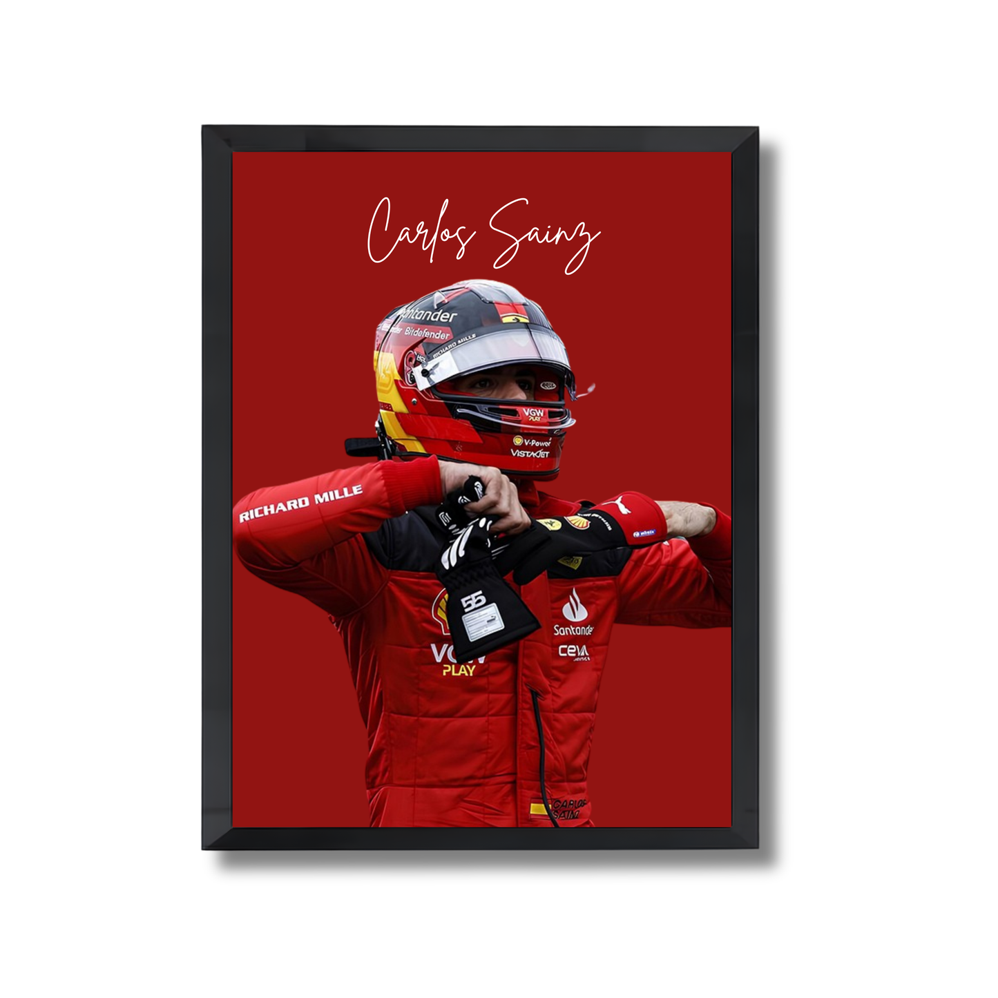 Carlos Sainz Formula 1 Poster #707