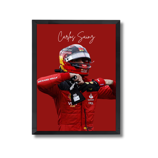 Carlos Sainz Formula 1 Poster #707