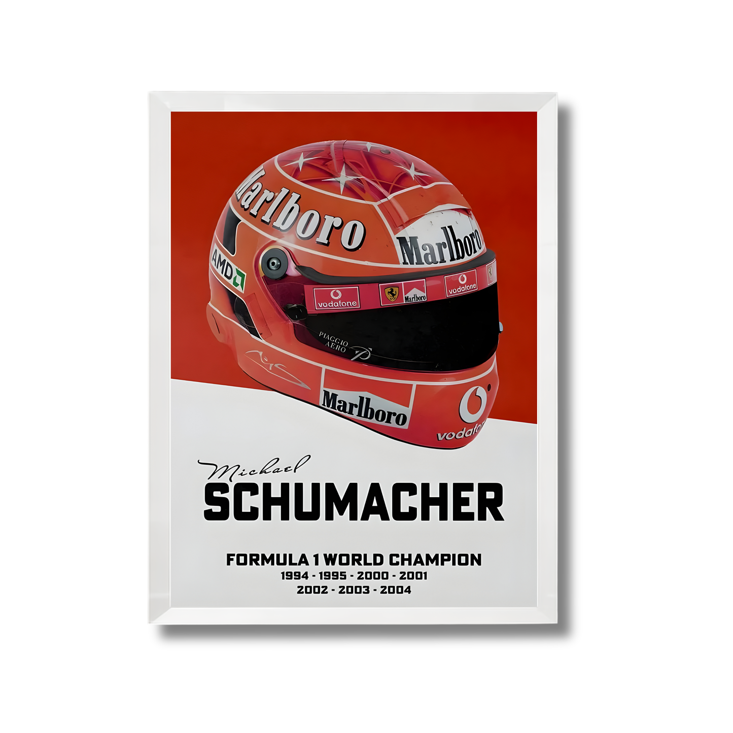 Michael Schumacher F1 Helmet  Formula 1 Poster #708