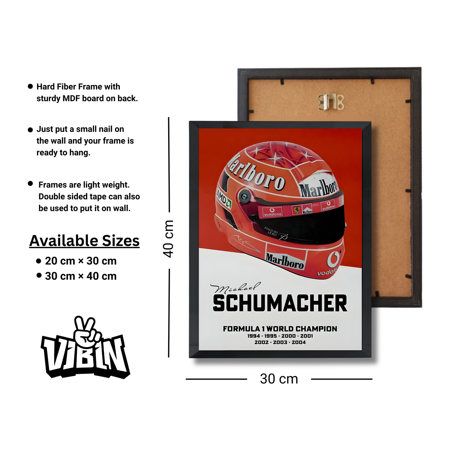 Michael Schumacher F1 Helmet  Formula 1 Poster #708
