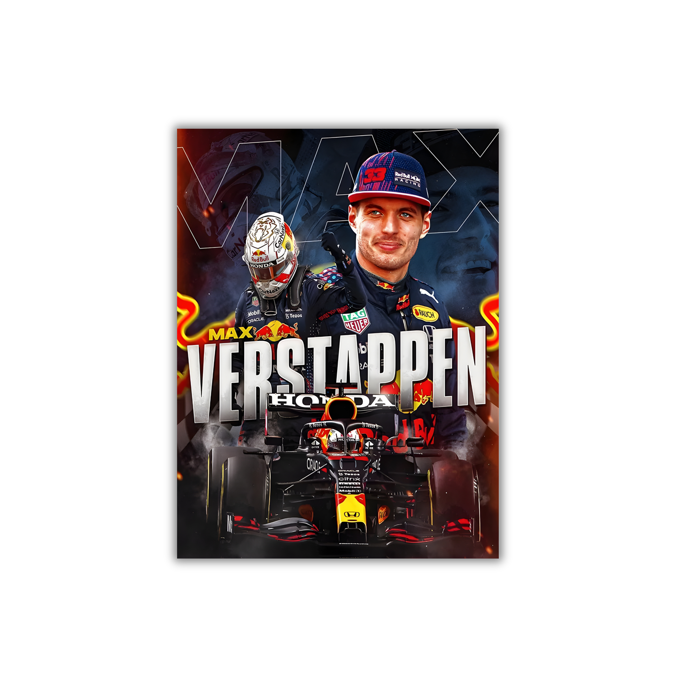 Max Verstappen Formula 1 Poster #709