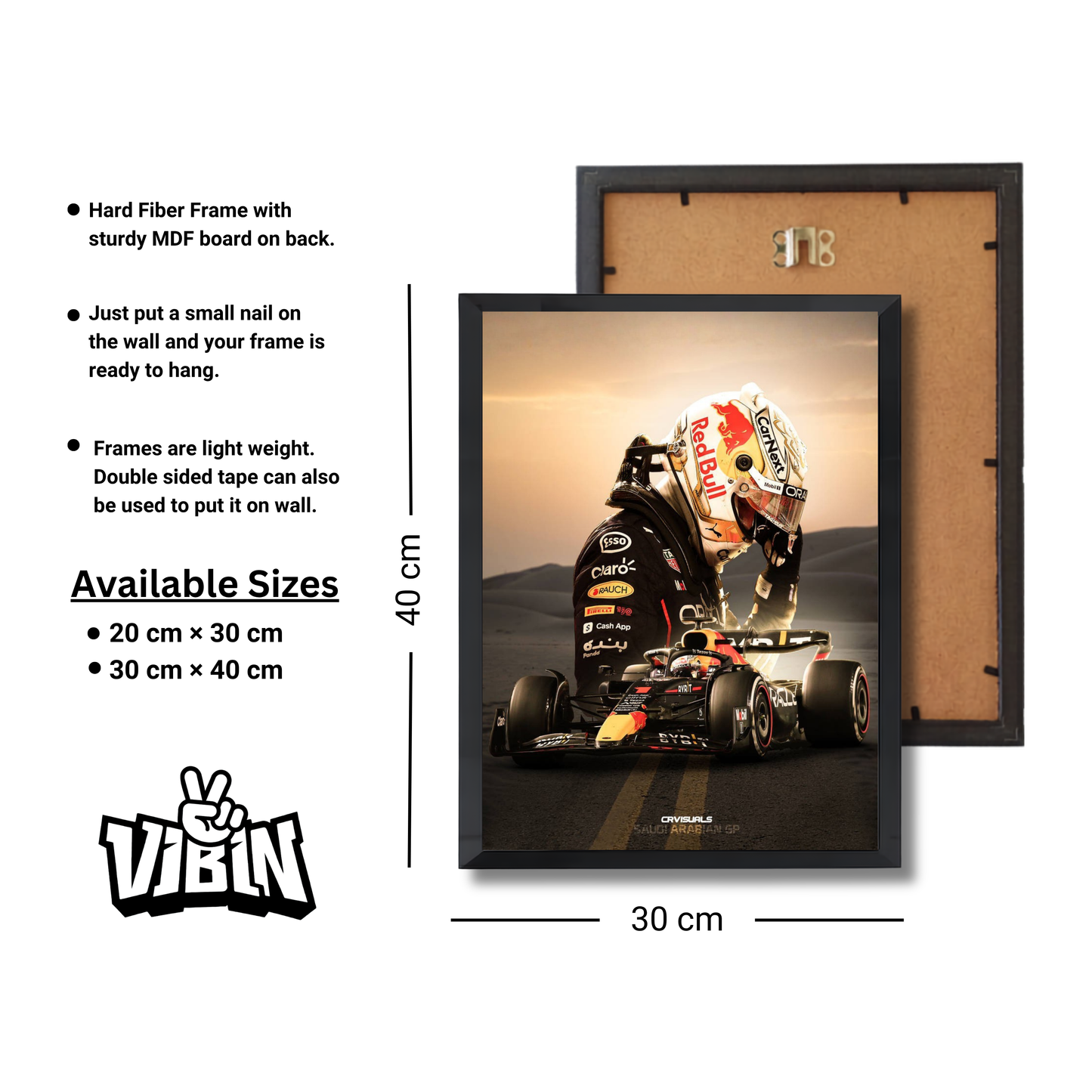 Max Verstappen Formula 1 Poster #711