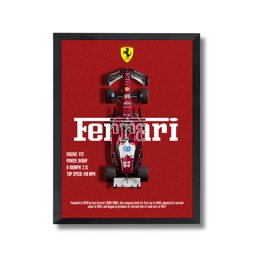 Ferrari Formula 1 Poster #713
