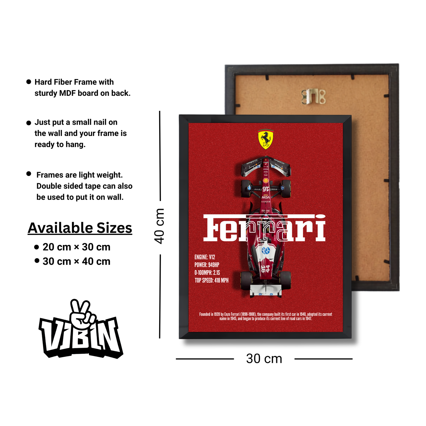 Ferrari Formula 1 Poster #713