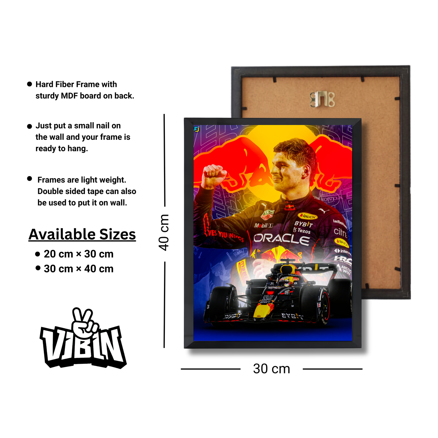 Max Verstappen F1 Poster #783