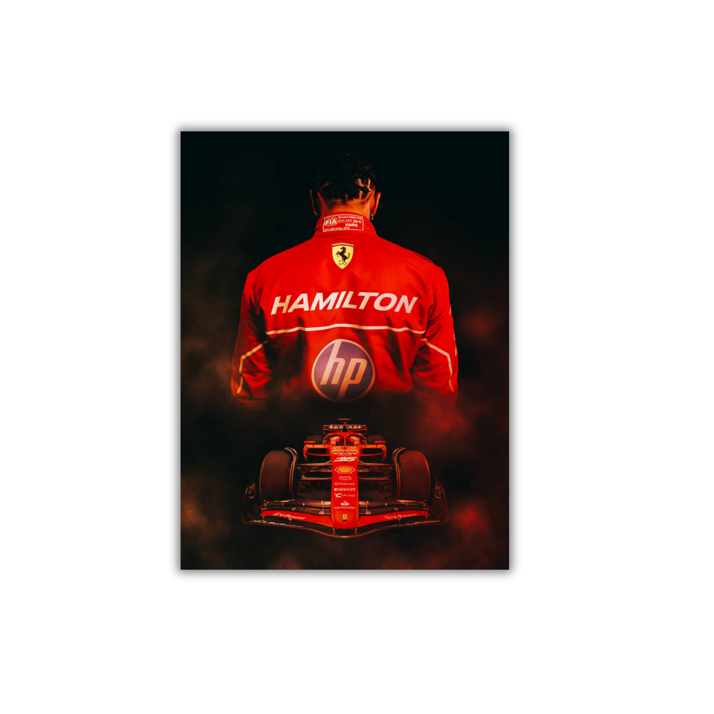 Lewis Hamilton. F1 Poster #782