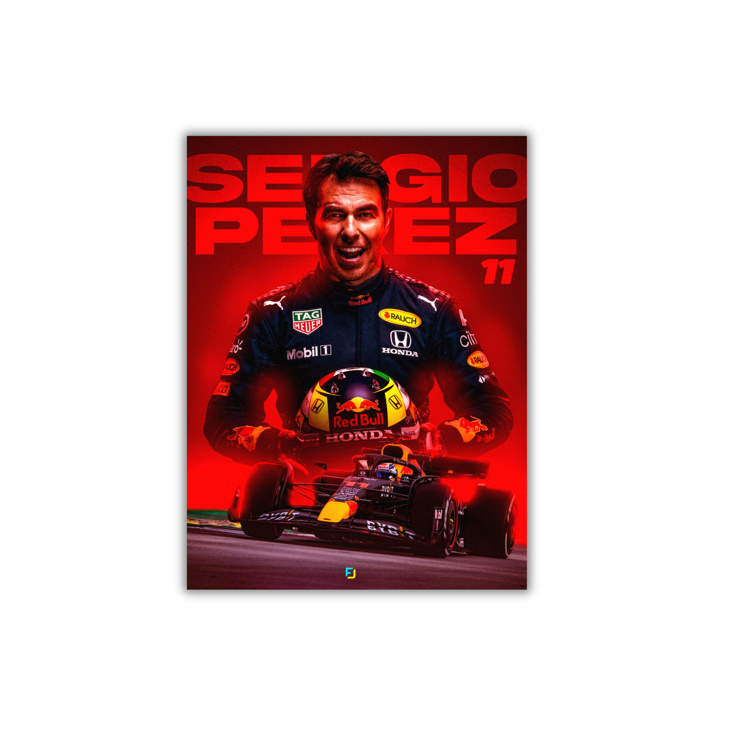 Sergio Perez F1 Poster #784