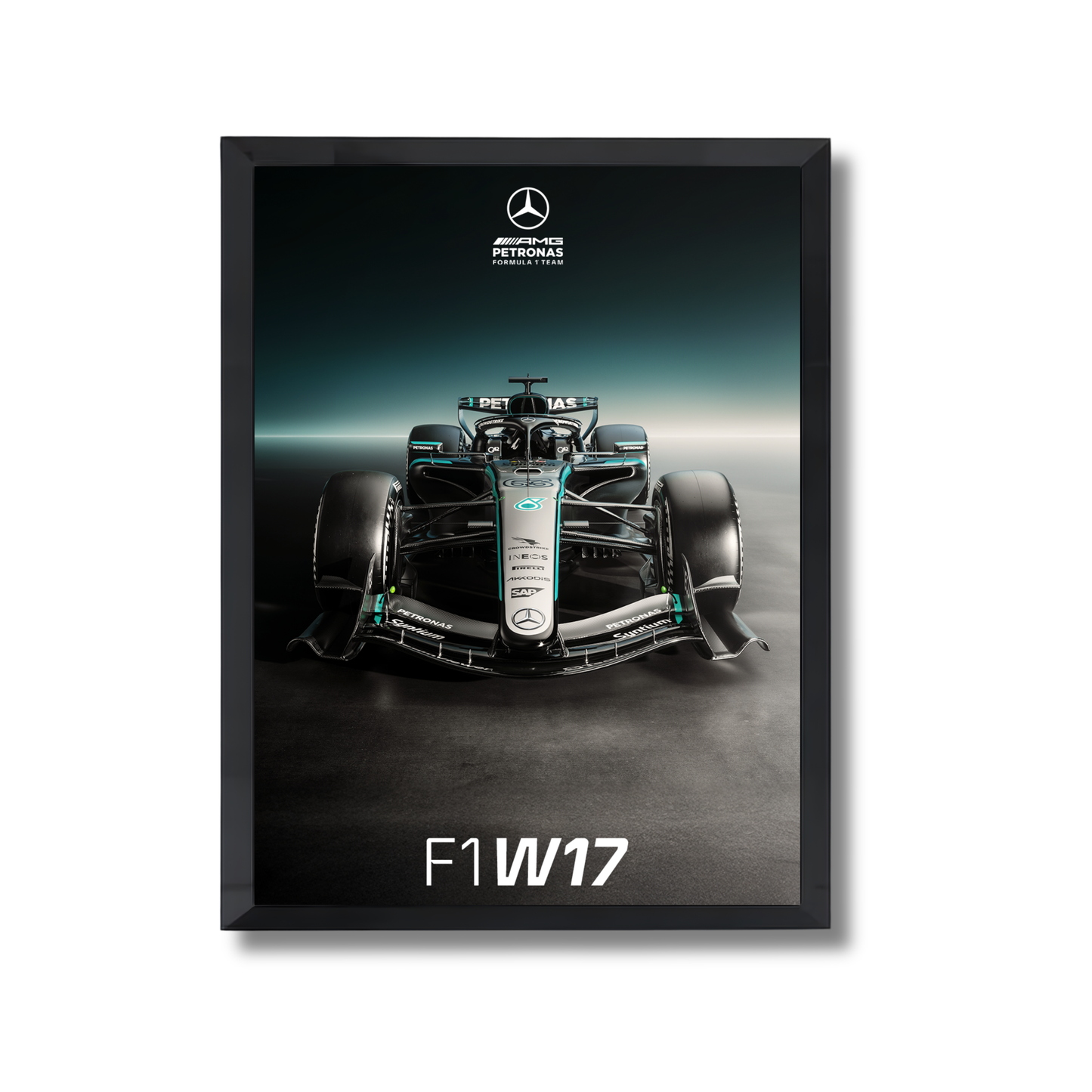 Mercedes-AMG PETRONAS F1 Team W17 Formula 1 Poster #721