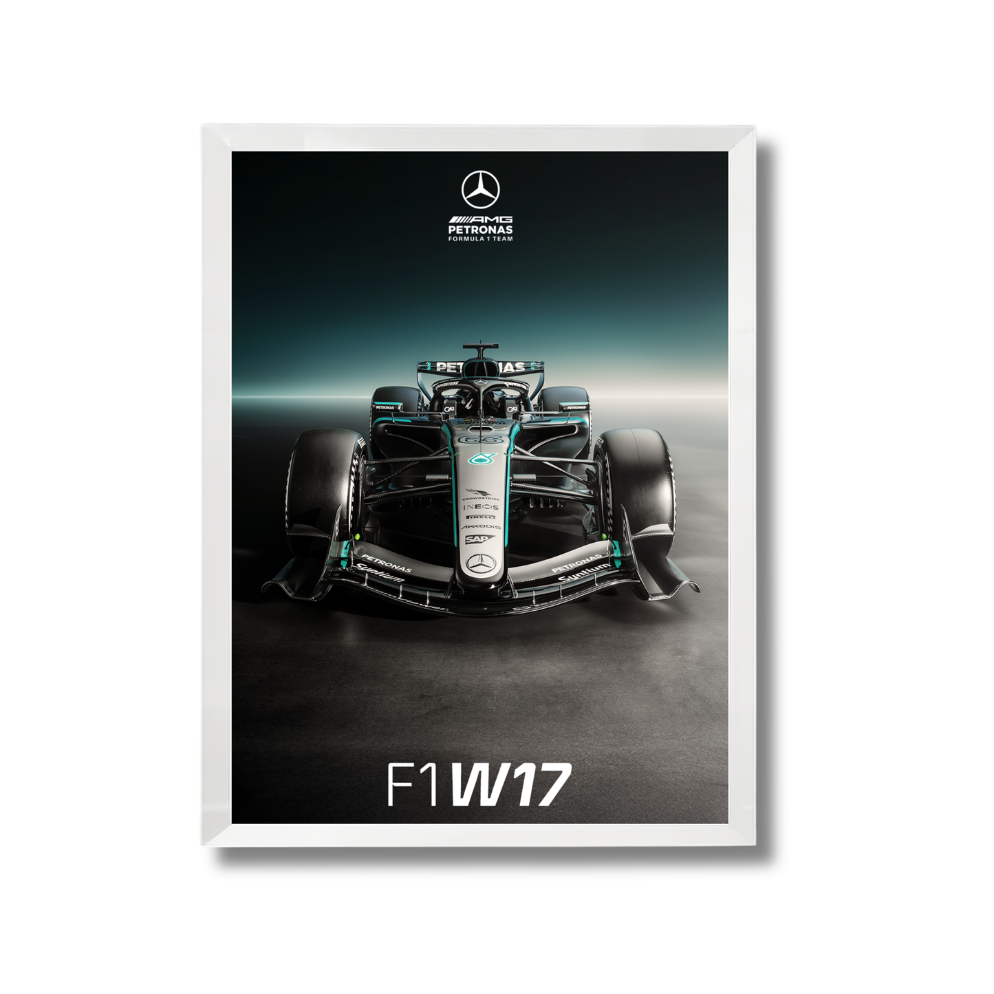Mercedes-AMG PETRONAS F1 Team W17 Formula 1 Poster #721