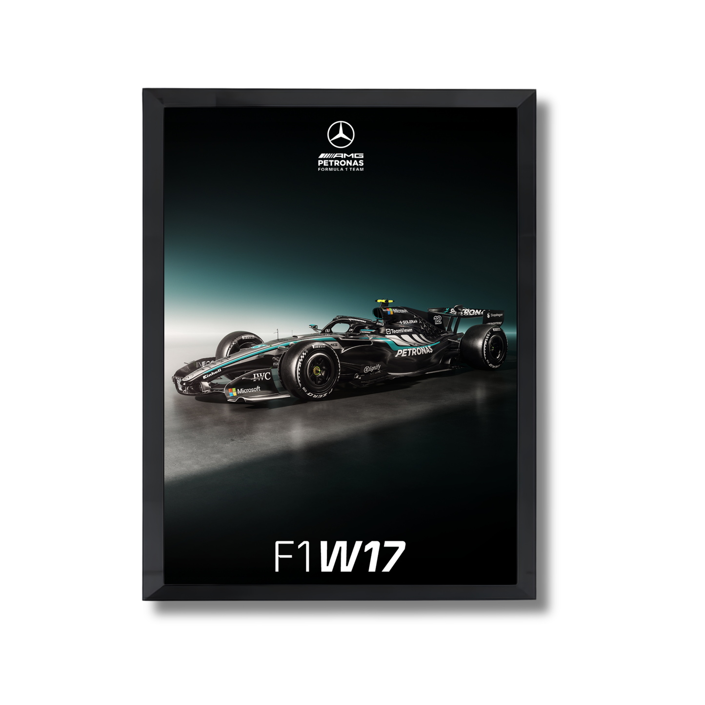 Mercedes-AMG PETRONAS F1 Team W17 Formula 1 Poster #722